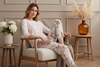 Ringella Pyjama mit 3/4 Arm und langer Hose